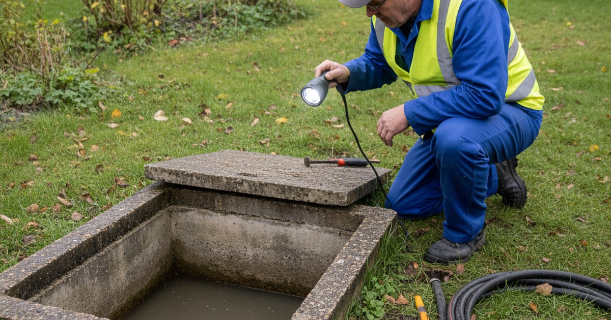 Regard ouvert pour un débouchage canalisation à {ville}