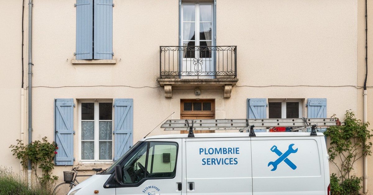 Plombier intervenant à Trouy